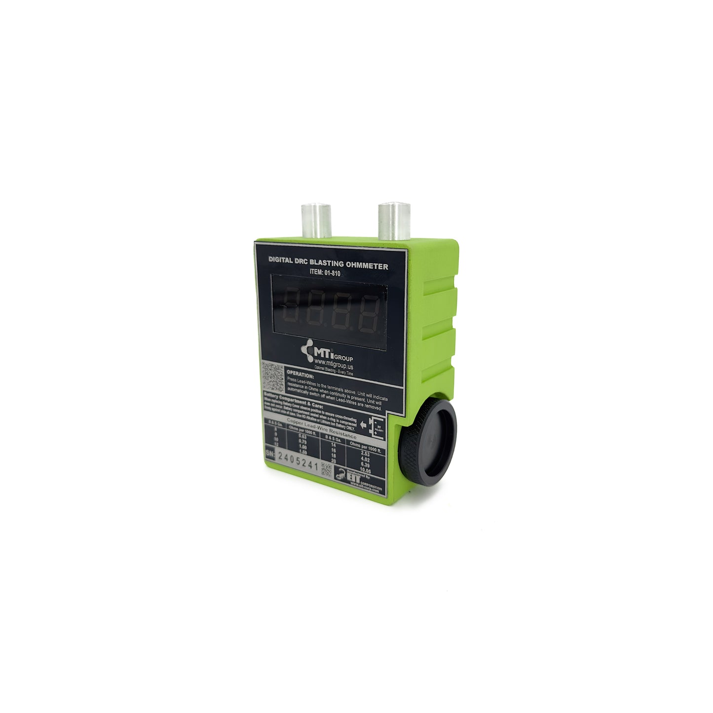 Digital DRC Robust Digital Ohmmeter