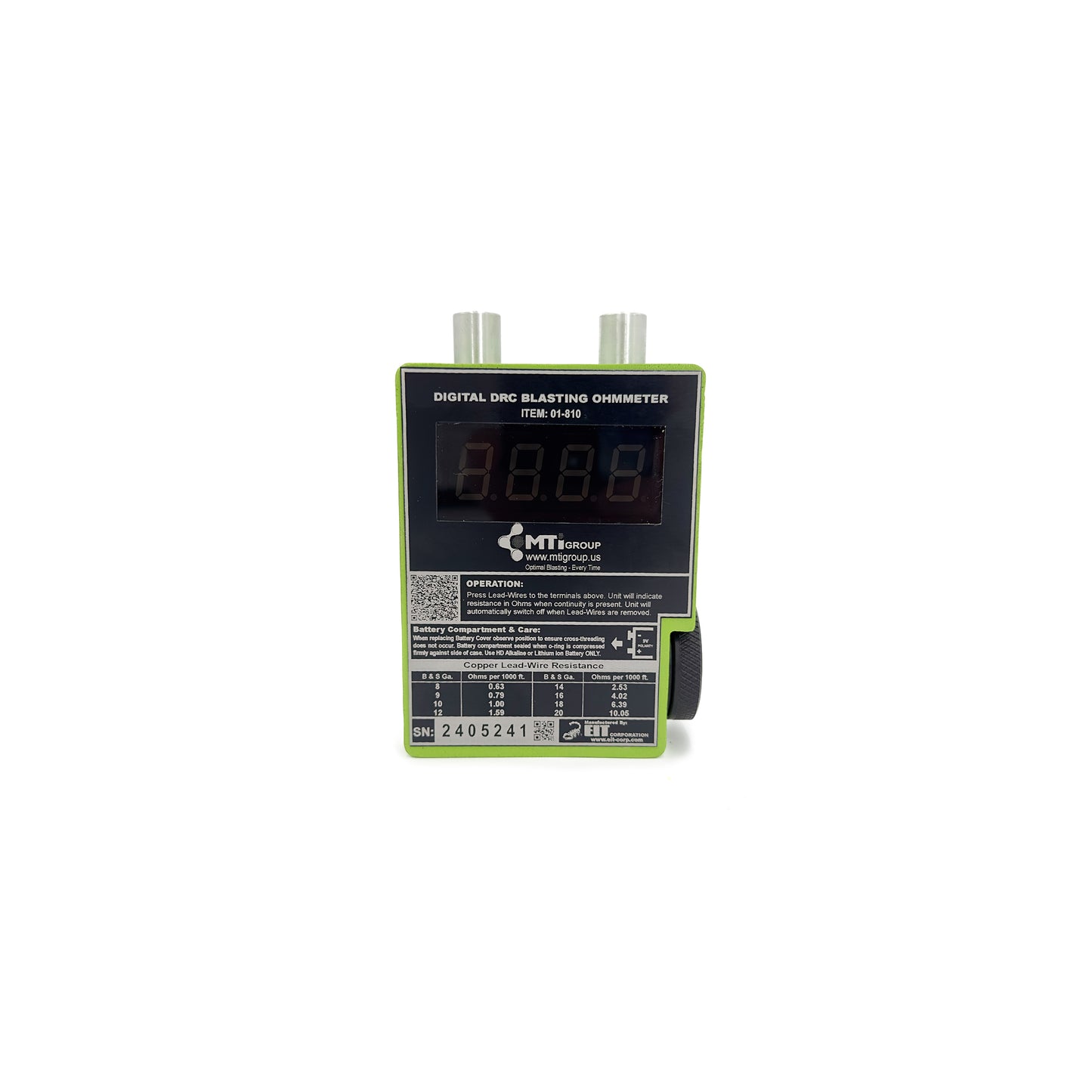 Digital DRC Robust Digital Ohmmeter