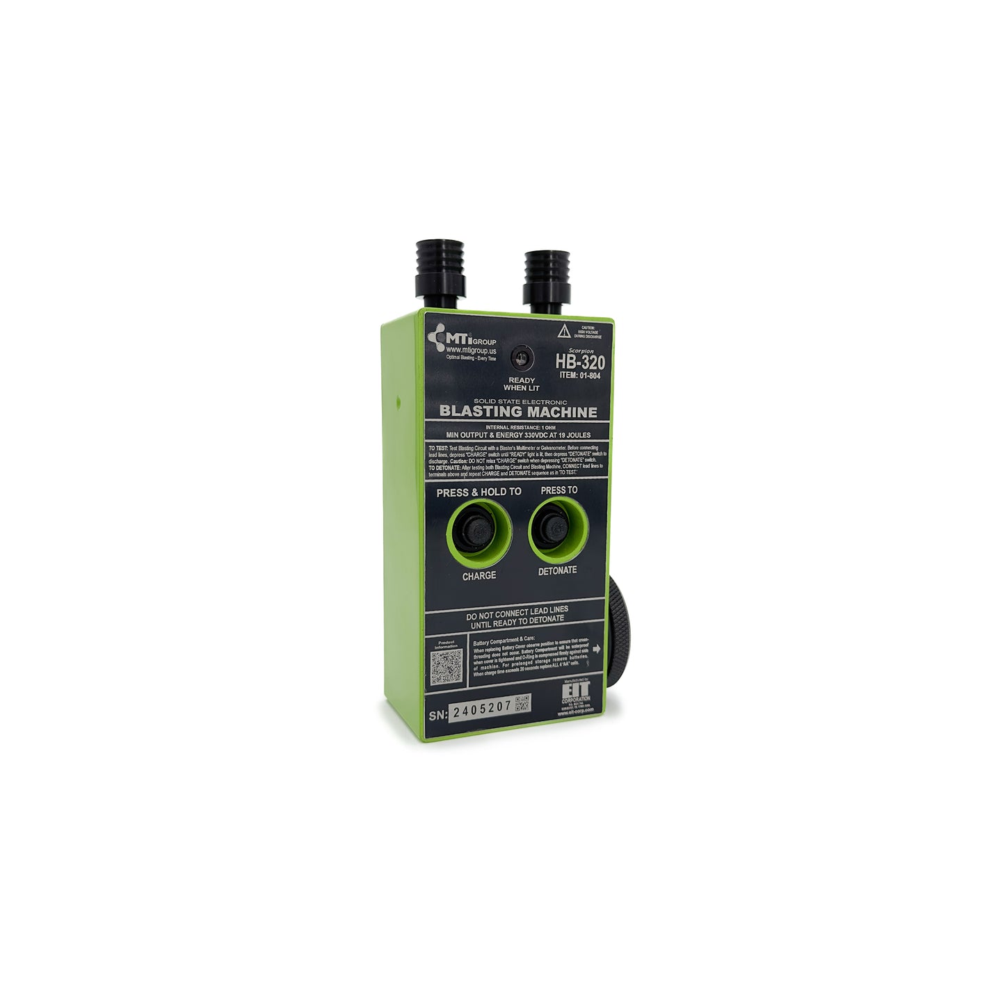 HB-320 Rugged Waterproof Blasting Machine