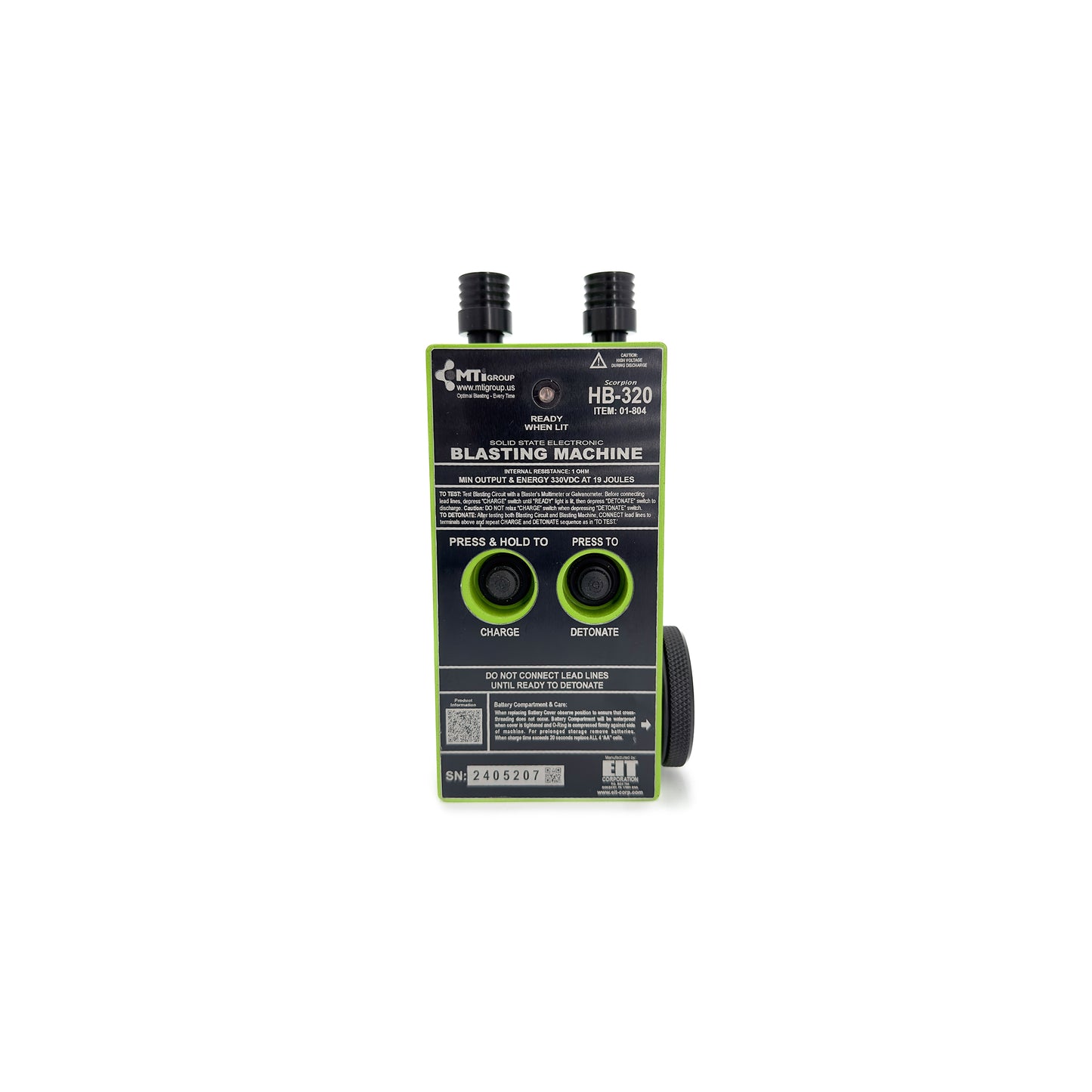 HB-320 Rugged Waterproof Blasting Machine